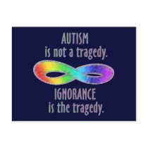 Autism is Not a Tragedy Postcards