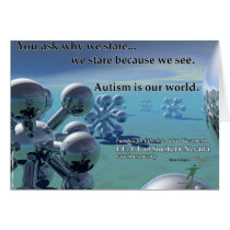 Autism is our World cards