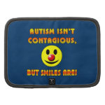 Autism Isn't Contagious But Smiles Are Folio Planner Autism Isn't Contagious But Smiles Are Folio Planner