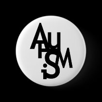 Autism (Jumbled Letters) buttons