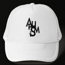 Autism (Jumbled Letters) hats