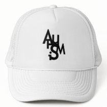 Autism (Jumbled Letters) hats