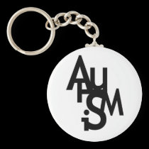 Autism (Jumbled Letters) keychains