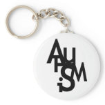 Autism (Jumbled Letters) Keychain