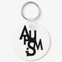 Autism (Jumbled Letters) keychains