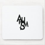 Autism (Jumbled Letters) Mouse Mats
