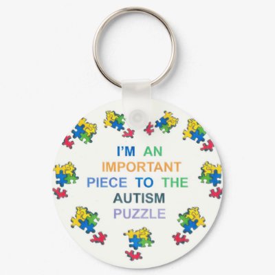 Autism  Keychain by jhirrigation