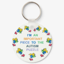 Autism  Keychain