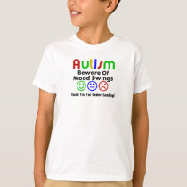 comfortable, casual, loose, autism, kids&#39;, basictagless, comfortsoft, t-shirt, school, education, T-shirt/trøje med brugerdefineret grafisk design