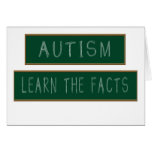 Autism: Learn The Facts Cards