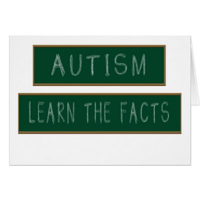 Autism: Learn The Facts Cards by MishMoshTees