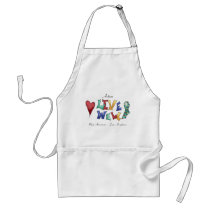 Autism- Live Well Apron