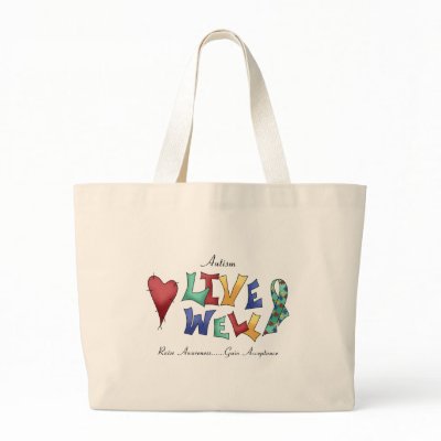Autism- Live Well Bags by AwarenessAlley