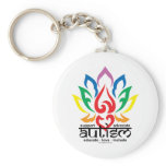 Autism Lotus Flower Keychain
