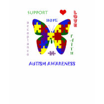 Autism Love and Support 4 Awareness T t-shirts