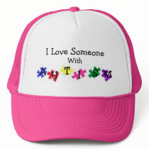 Autism Love Ball Cap hats by kokobaby Autism Love Ball Cap hats