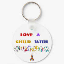 "Autism Love" Keychain