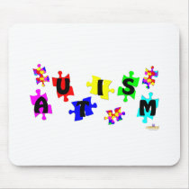 Autism mousepads by awareness Autism mousepads