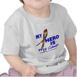 Autism My Hero is My Cousin T Shirts