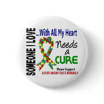 Autism Needs A Cure 3 Pin