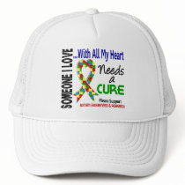 Autism Needs A Cure 3 Mesh Hat