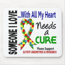 Autism Needs A Cure 3 Mouse Pad