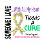 Autism Needs A Cure 3 (Pastel) T-shirts