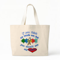 Autism Parent bags by autismdesignz Autism Parent bags