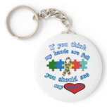 Autism Parent Keychain