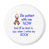 Autism Patience Fridge Magnets