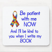 Autism Patience mousepads by wolfmama Autism Patience mousepads