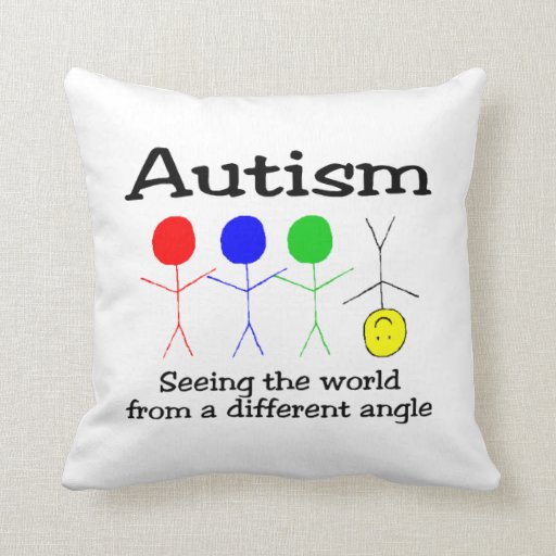 Autism Pillow Zazzle