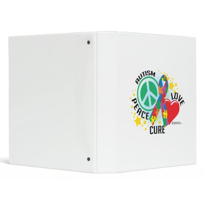 Autism PLC Vinyl Binders by fightcancertees