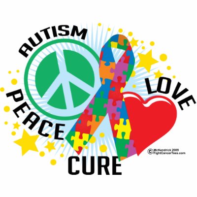 Autism PLC Photo Sculptures by fightcancertees