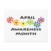 Autism Postcards by KCGraphics Autism Postcards