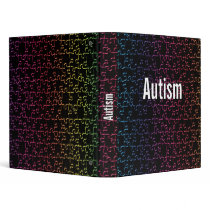 autism puzzel  binder template