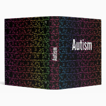 autism puzzel  binder template