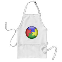 Autism Puzzle Ball Aprons
