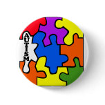 Autism Puzzle Pins