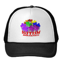 Autism Puzzle Jump! Trucker Hat