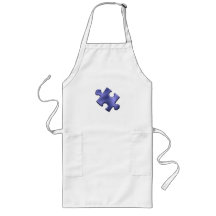 Autism Puzzle Piece Blue Aprons