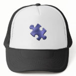 Autism Puzzle Piece Blue Hats