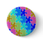 autism puzzle pieces 2 button