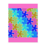 autism puzzle pieces 2 postcards autism puzzle pieces 2 postcards