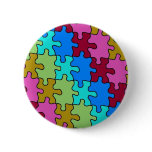 autism puzzle pieces 3 buttons