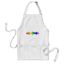 Autism Puzzle Strip Apron