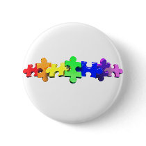 Autism Puzzle Strip Button
