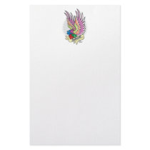 Autism Puzzle Wings Personalized Stationery