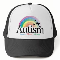 Autism Rainbow Hats