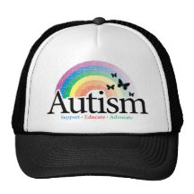 Autism Rainbow Hats